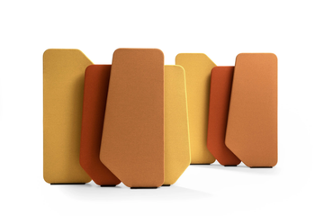 SCREEN PANELS - Sound absorbing freestanding fabric office screen by ESTEL GROUP - view 3